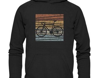 Racefiets Fiets Distressed Retro Vintage Hoodie Trui