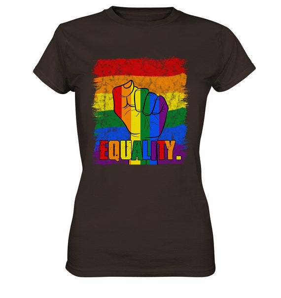 LGBT Gay Pride LGBTQ Rainbow Tshirt T shirt Shirt Etsy Singapore