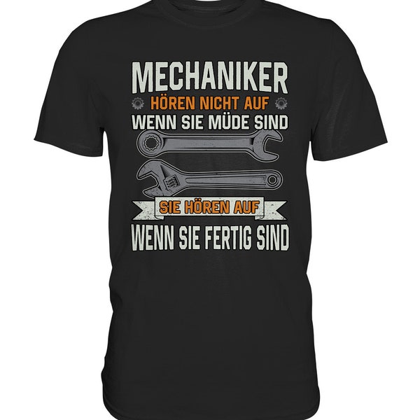 KFZ-Mechaniker T-Shirt, Auto T-Shirt, Werkstatt, KFZ Mechaniker Shirt, Kfz-Mechaniker Geschenk, Mechatroniker Geschenk