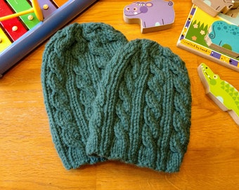 Baby Cable Knitted Hat
