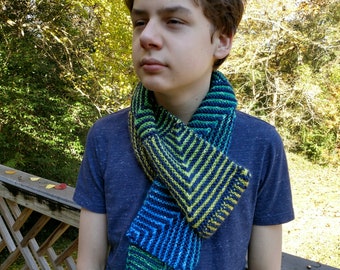 Square Striped Scarf