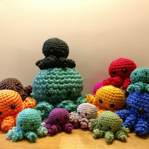 Amigurumi-octopus