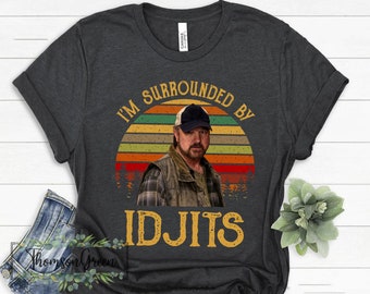 Men Bobby Singer Idjits Supernatural Man T Shirt Funny Vintage Gift Men Women Clothing Shoes Accessories Vishawatch Com