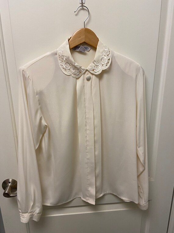 Vintage Peter Pan Collar Blouse