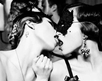 Photographie, "Le baiser", 2005  /    N&B    /   5,91 x 7,87 inch   /   15 x 20 cm