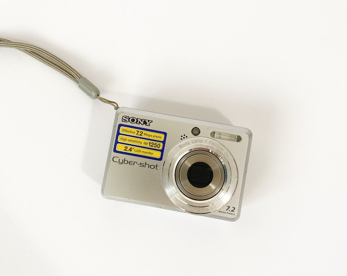 Sony Cybershot Digital Y2K Vintage Camera Etsy