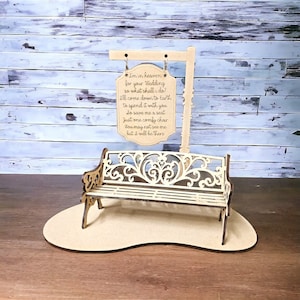 Wedding memorial centerpiece, loved ones in heaven, save a seat Wedding memorial, wedding decor, memorial