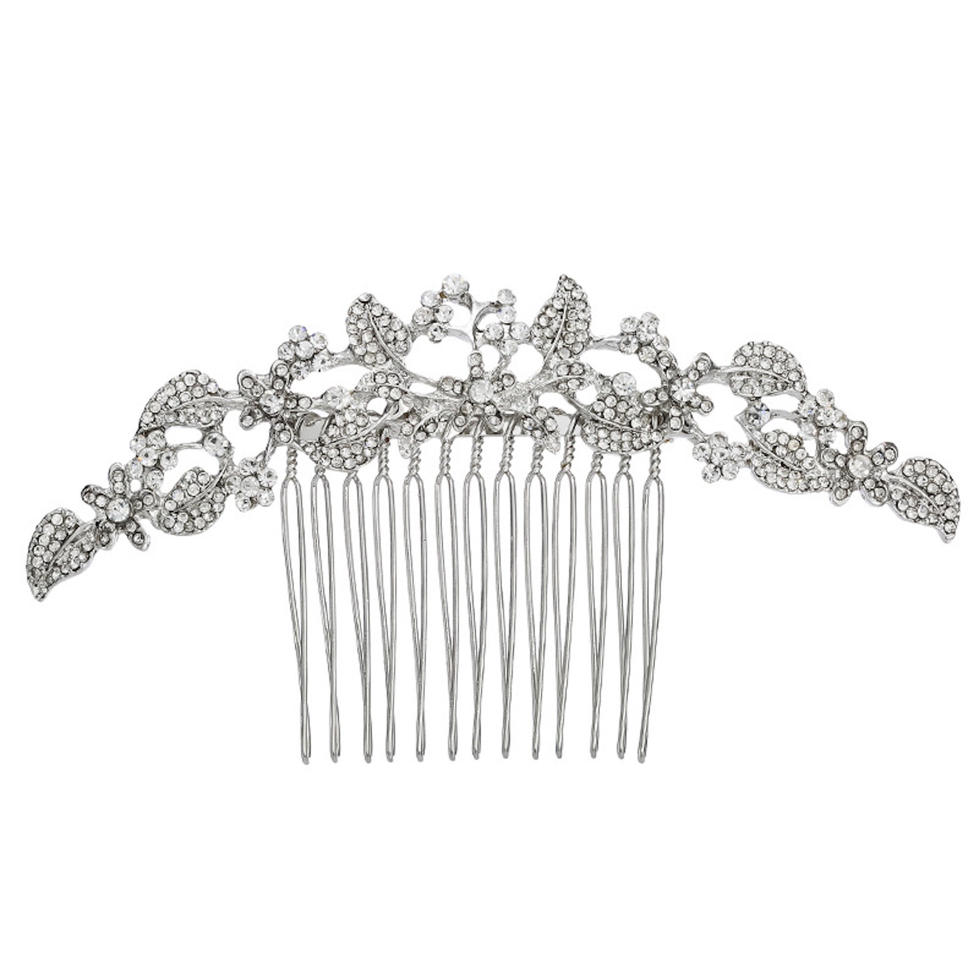 Bridal Hair Accessories Wedding Hair Comb Floral Design Wedding
