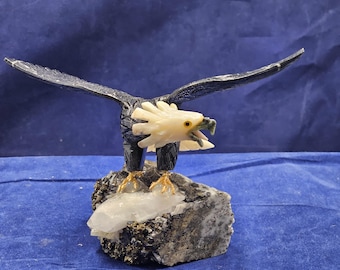 Gem Stone Carved Figurine