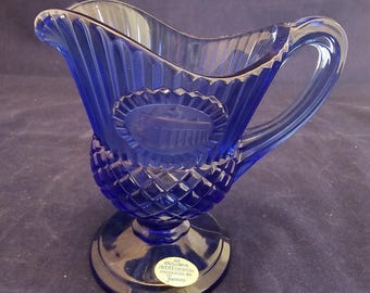AVON Mount Vernon Sauce Pitcher Fostoria Candle Holder