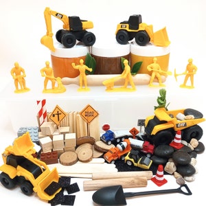 Construction Sensory Playdough Kit Building Toys Building & Construction Toy Birthday Construction Kids Toys Gift For Boys Play Dough Kit