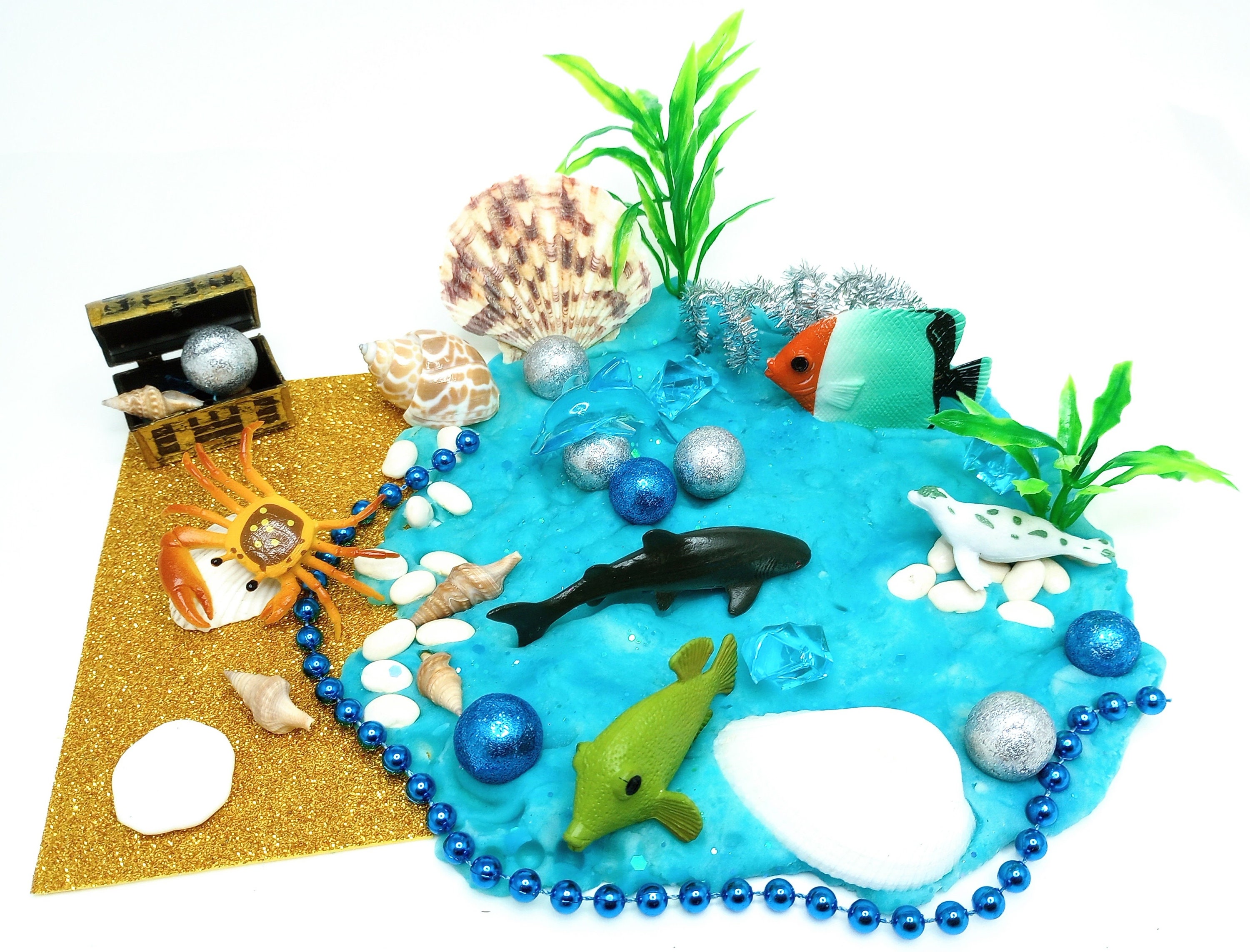 Under the Sea,play Dough Kit, Playdough Sensory Kit, Playdough Kit