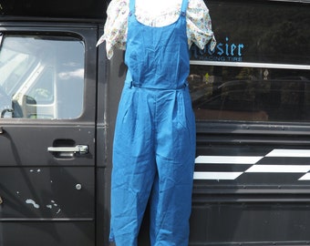 80s overalls outfit