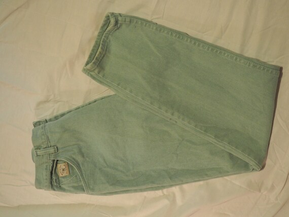 80s Mint Green Vintage Wranglers for Women Mom Jea
