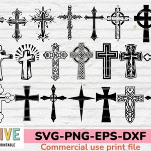 Fancy Cross SVG Fancy Cross Cut File Fancy Cross DXF Fancy 