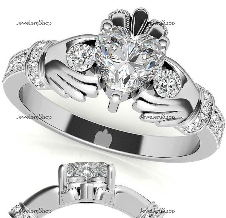 Expensive claddagh hotsell ring