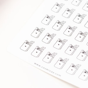 Groceries - Planner stickers, doodle grocery bag sticker, groceries stickers, doodles, grocery bags, functional grocery bag stickers