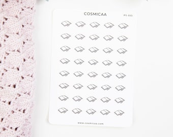 Buch Doodle Planner Sticker: Journaling Sticker