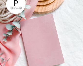 Quaderno con griglia per passaporto / Diario di carta Tomoe River / Quaderno minimalista per viaggi e scrittura quotidiana