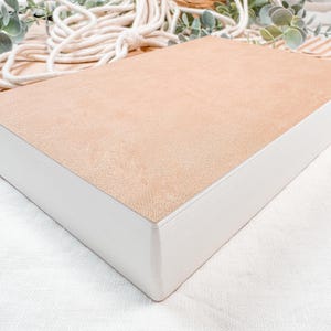 The Cozy Journal - chunky 800 page Tomoe River Paper A5 Grid Notebook - 3mm Grid Journal for Writing, Planning and scrapbooking