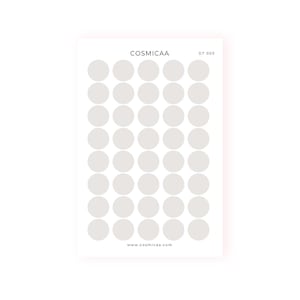 Dots (10mm) - Planner Stickers, functional planner dots in medium size, dot planner stickers, dots, planner dots, dot stickers, dot
