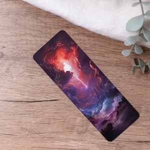 Otherworldly - Bookmarks, planner bookmarks, for books, galaxy, nebulae, galactic, other worlds, celestial bookmark, beautiful