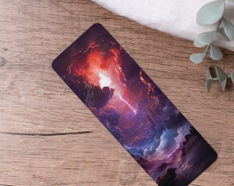Otherworldly - Bookmarks, planner bookmarks, for books, galaxy, nebulae, galactic, other worlds, celestial bookmark, beautiful