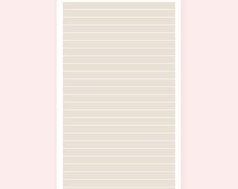 Minimalist Planner Strips Stickers | Grid Planner, Functional Layout