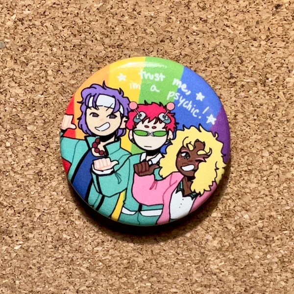 trust me, i’m a psychic! saiki k button