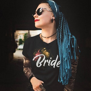 Gothic Bride Shirt – Gothic Bride Tee for Bachelorette Party, Bride Shirt, Goth Wedding, Gothic Bride Gift, Bride to Be T-Shirt