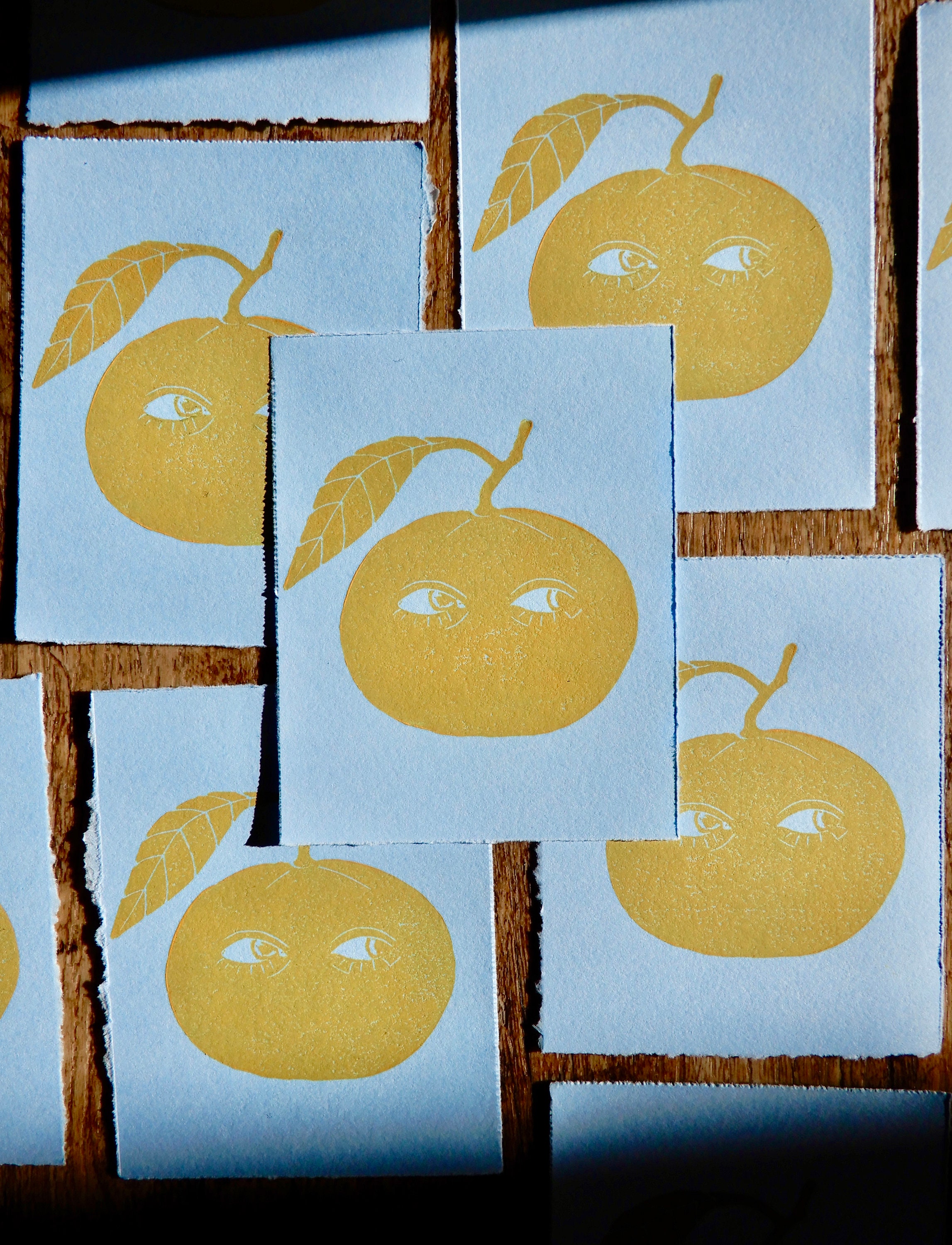 Mini Print Graphics Design Clementine Orange Mini Print - Etsy