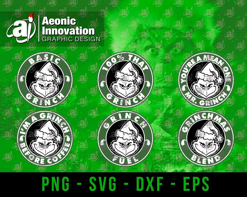 Download Grinch Starbucks SVG Starbucks SVG Grinch SVG Grinchmas | Etsy