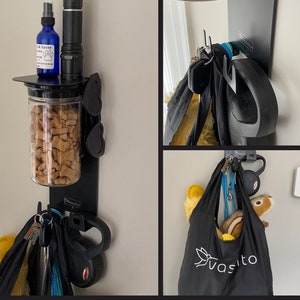 Get Your RV Organized with the Best RV Storage Solutions! Camper Van Inside Storage, Key Hooks, Ant Proof Dog Treat Jar and RV Decor