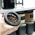 Lidless Airtight Coffee Canister Set: Under Cabinet Magnetic Jars, Coffee Lovers Gift, USA Made