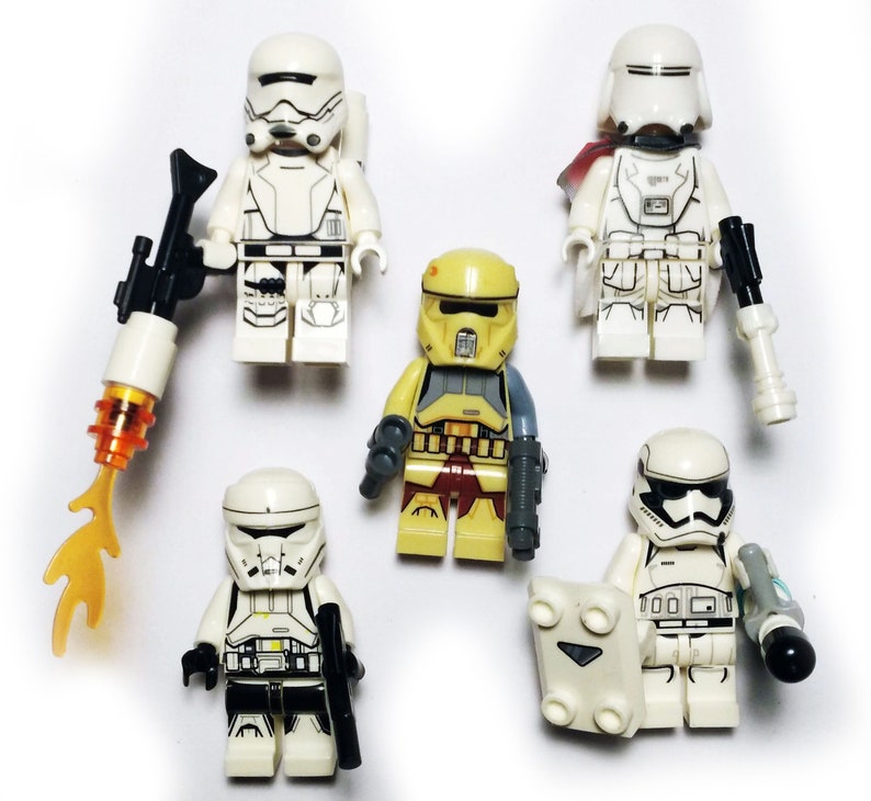 Toys ARC Clone trooper minifigures Star Wars clone commander bad batch Stormtroopers clone wars
