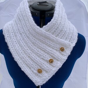 Halstuch, handgemachter Schal, Winterschal, Schal für kaltes Wetter, Geschenkidee, warm und gemütlich