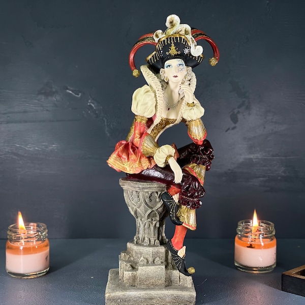 Female Jester Clown Etsy