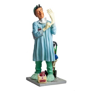 Surgeon Figurine Statue, Doctor Office Decor, Gift for a Doctor
