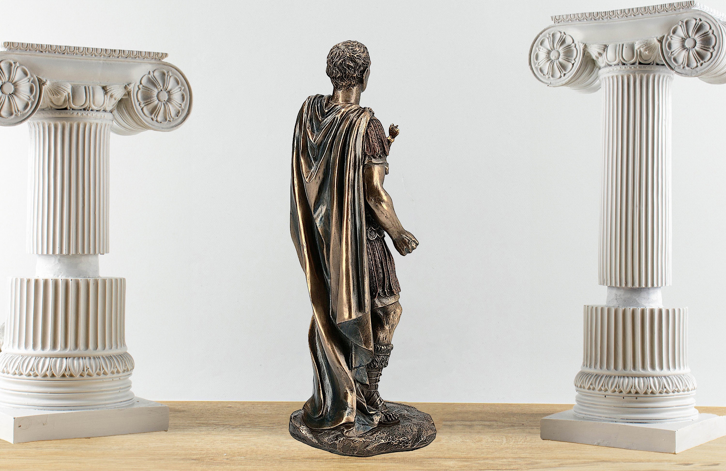Gaius Julius Caesar Statue, Roman Ruler General Sculpture - Etsy