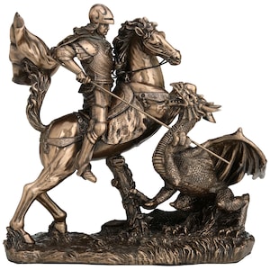 Saint George Slaying Dragon Statue, Saint George Statue