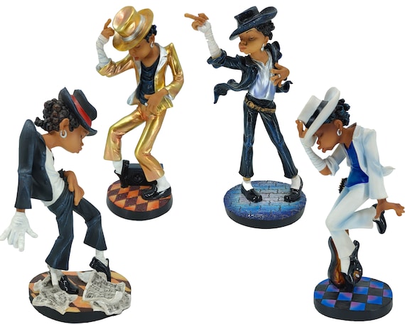 Michael Jackson Dancer Figurine, Colorful Michael Jackson