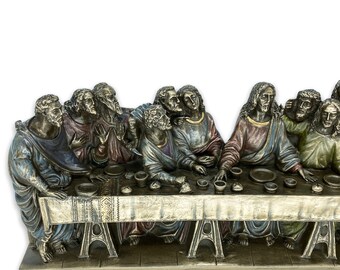 最後の晩餐の像、宗教彫刻 - Etsy 日本