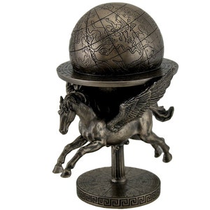 Pegasus Carrying The World Statue, Pegasus Figurine, Home Decor