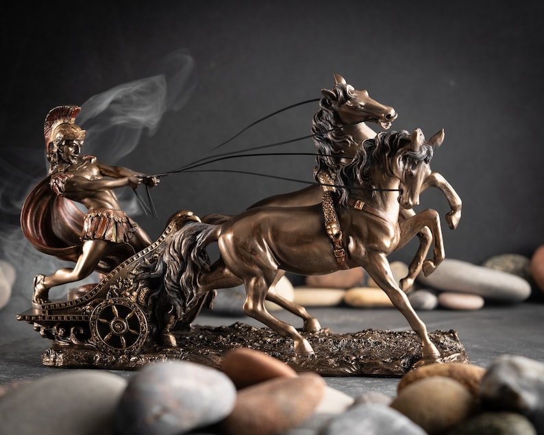 Roman Chariot Custom Made Statue Desk Decor - Etsy