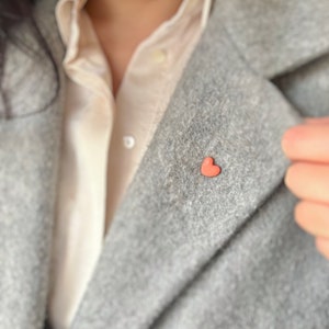 Polymer Clay Pins - Christmas Pins - Valentine Day Pin - Teddy Bear Pin - Dog Pin