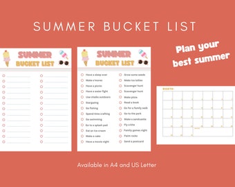 Gebruik onze Zomerbucketlist om jouw ultieme zomer vast te leggen. Maak vandaag nog uw perfecte zomeractiviteitenplanner en voeg deze toe aan uw zomerkalender