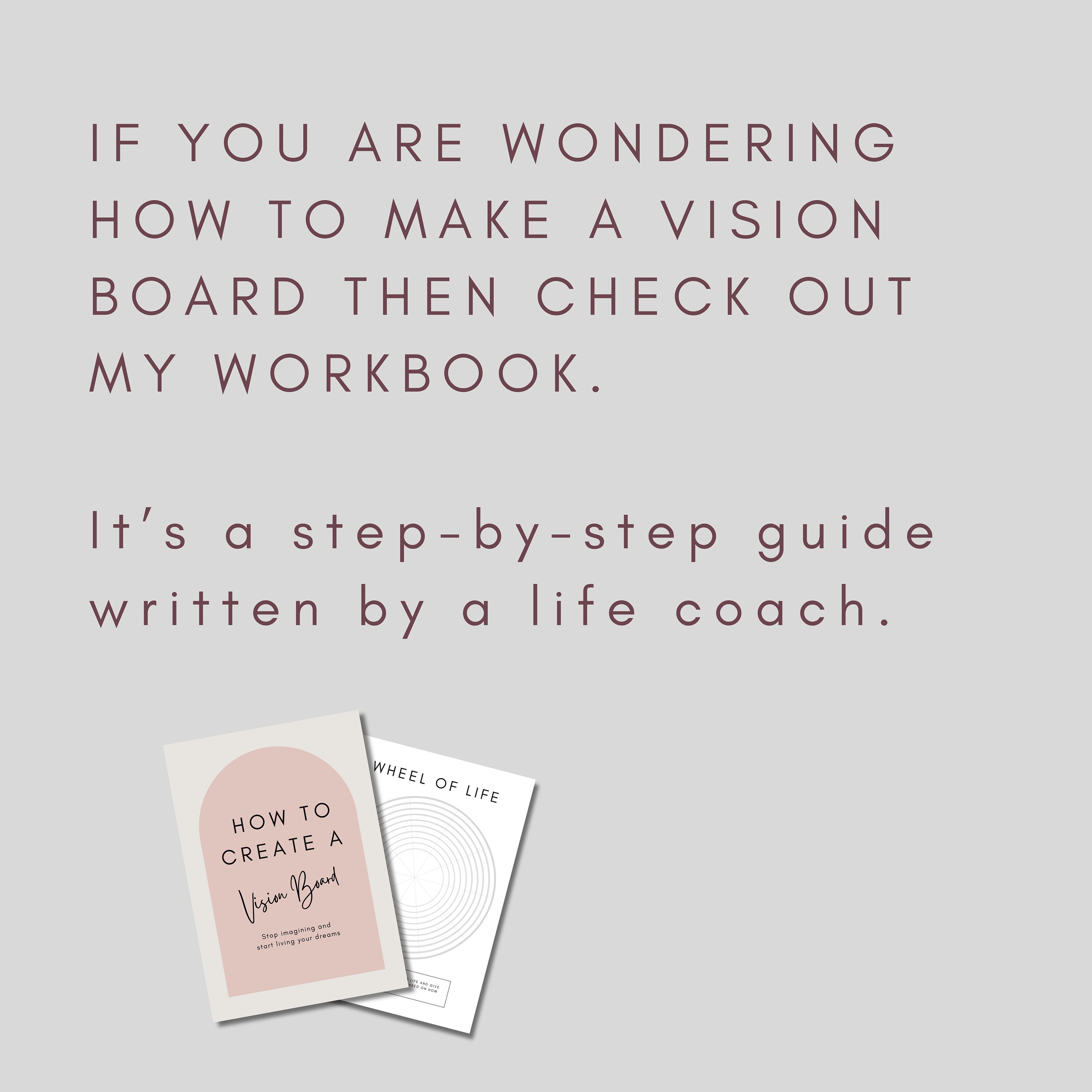 Digital Vision Board Template: Your Perfect Vision Board Printable, Use ...