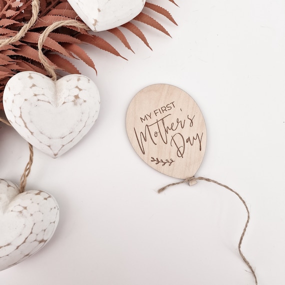My First Mother's Day Milestone Balloon | Photo Prop | Baby's First Mother's Day Gift