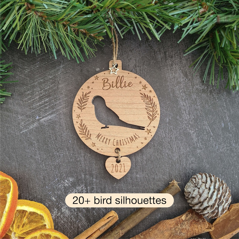Bird Christmas Decoration Pet duck chicken parrot budgie