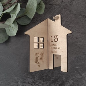 New Home Personalised Gift | Moving In | Homeowners Couples | New House | First Housewarming Present